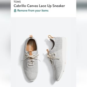 Tom's Cambrillo Canvas Sneakers